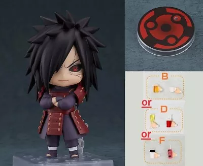 Good Smile Nendoroid Naruto Shippuden Madara Uchiha Figure + Bonus Base & Parts • $125.99