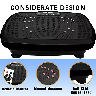 Mini Vibration Plate Exercise Machine For Whole Body Exercise Indoor And Outdoor • $76.99