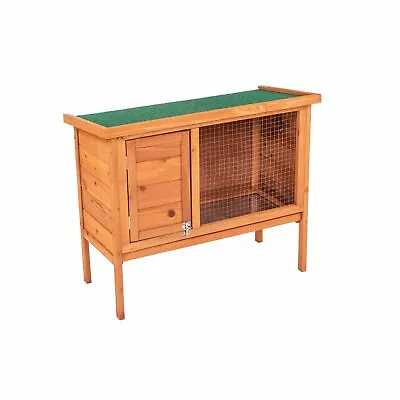 NEW! Single Rabbit Guinea Pig Pet Hutch House Shelter 820x390x700mm • £46.99