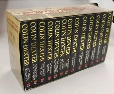 Colin Dexter Inspector Morse Complete Collection  All 13 Books Vgc • £12