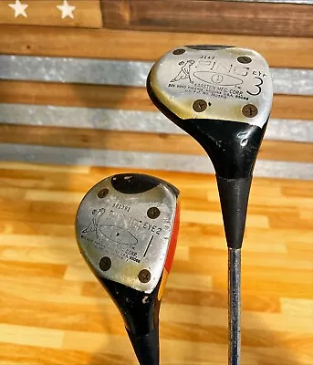 Vintage PING EYE 2 Karsten 1 & 3 Woods Men's RH Driver/Wood Set • $39.99