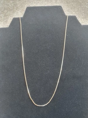 £79.99 • Buy 9ct Gold Womens Trace Chain Necklace   