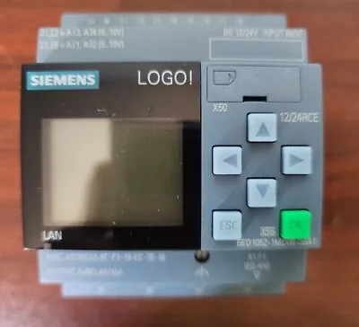 $90 • Buy USED Siemens 6ED1 052-1MD08-0BA1 Logic Module