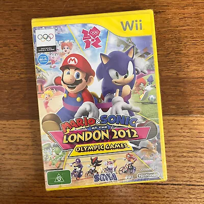 Mario & Sonic At The London 2012 Olympic Games - Factory Sealed *Nintendo Wii* • $127.96