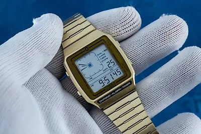 Timex Q Reissue Digital LCA - Gold - TW2U72500 • $139