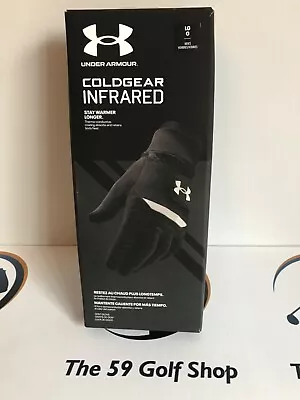 Under Armour Coldgear Infrared Golf Glove Pair - Mens Large - Black - Brand New • £14.70