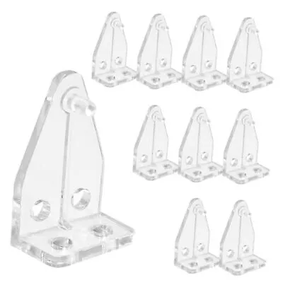10PCS Hold Down Brackets For Blinds Mini Clear Plastic Blinds 1 Inch (10pcs) • $14.94