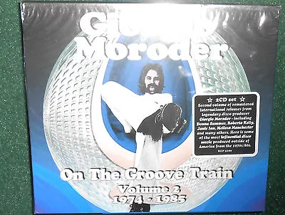 Giorgio Moroder On The Groove Train Vol 2 CD Thief Of Hearts Melissa Manchester • $19.50