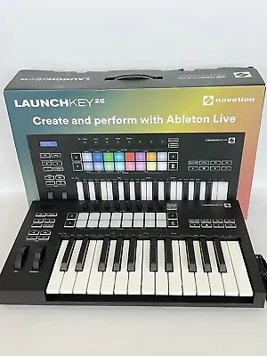 Novation Launchkey 25 MK3 Fully Integrated MIDI Keyboard Controller - EXCELLENT • $83