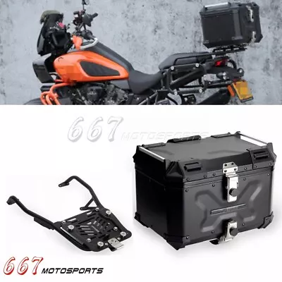 For Harley Pan America RA1250 RA1250S Motorcycle Rear Trunk Top Case & Mount Kit • $459.99