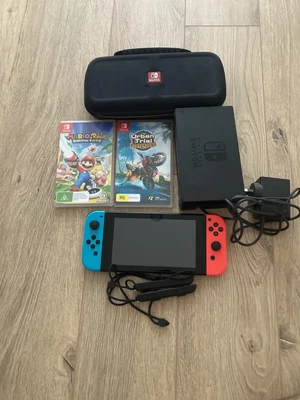 $329 • Buy Nintendo Switch Console Bundle Deal. 2 Games Included. Carry Case Free Postage