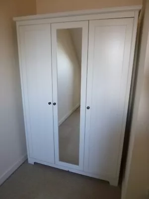 IKEA ASPELUND 3 Doors Wardrobe With Mirror • £99