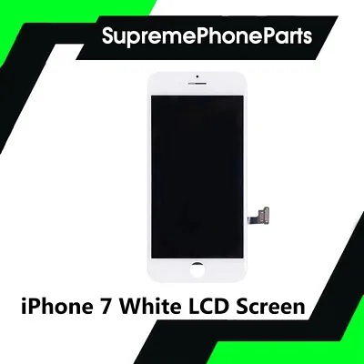 For IPhone 7  White LCD Replacement Screen Touch Digitizer Display Uk Stock • £10.79