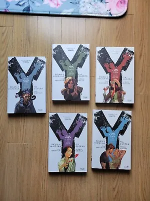 Y: The Last Man Deluxe Edition Hardcovers 1-5 Complete Series  • $102.42
