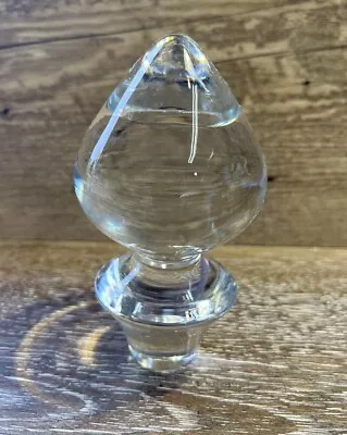 Crystal Glass Bottle/Decanter Stopper ~new~ • $18.95