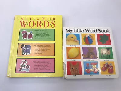 Lot Of 2- The My-Fun-With-Words Dictionary Book 1 A-K & My Little Word Book! • $9.98