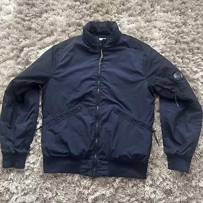 CP Company Chrome R Navy Lens Jacket 48- M 22.5” • £110