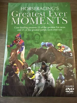 Horseracing’s Greatest Ever Moments DVD BRAND NEW & SEALED • £6.95