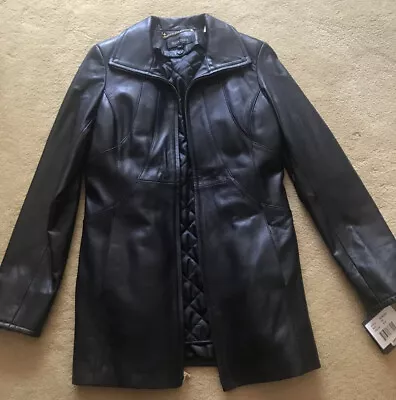 Ellen Tracy Leather Jacket Size Extra Small • $50