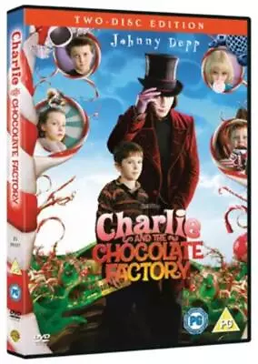 Charlie And The Chocolate Factory DVD Children Feature (2005) Johnny Depp • £3.80