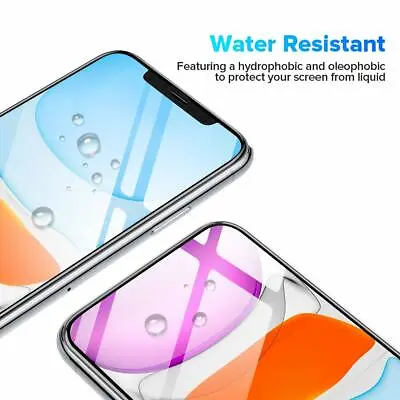 $5.95 • Buy For Apple IPhone 14 Pro MAX 13 12 Full Cover 9H Tempered Glass Screen Protector