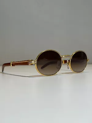 $1795 • Buy Authentic Cartier Giverny 51-20 Vintage Sunglasses