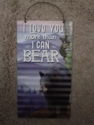 Tin Sign From Tn - I Love You More Than I Can Bear - Brand New • $7.99