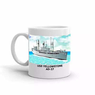 Navy Emporium USS Yellowstone AD-27 Coffee Cup Mug • $24.99