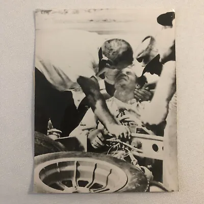 Vintage 1963 Innes Ireland Racing Driver Associated Press Photo Photograph  • £38.54