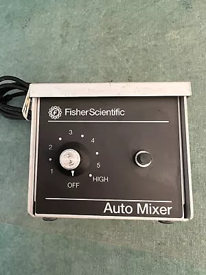 FISHER SCIENTIFIC AUTO MIXER 120V AC LAB MIXER CAT. NO 14-505-21 - Made In USA • $42.50