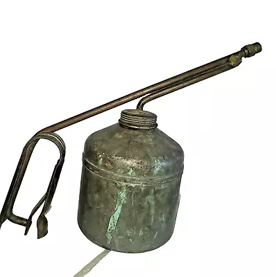 American Vintage Oil Dispenser Can Squeeze Handle / Long Spout • $11.13