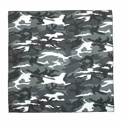 SALE SALE  100% Cotton Large Camouflage Military Army Bandana Scarf DV 183 • £2.99