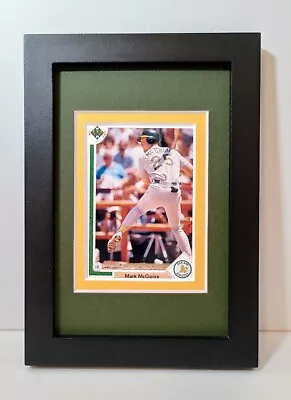 Mark McGwire Oakland Athletics As Display Custom Framed MLB Baseball Card Plaque • $14.95