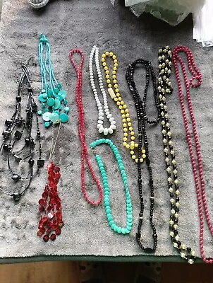 Job Lot Of Costume Necklaces • £5