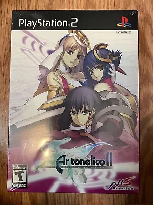 Limited Edition Ar Tonelico II Melody Of Metafalica Sony PlayStation 2 PS2 NEW • $345