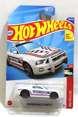 1:64 Hot Wheels Ford Mustang GT Concept Diecast Model Car Blue NEW • $12.99