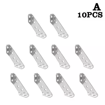 10-30X Angle Fasten Connector Furniture Triangle Stainless Steel Corner Bracket  • $7.02