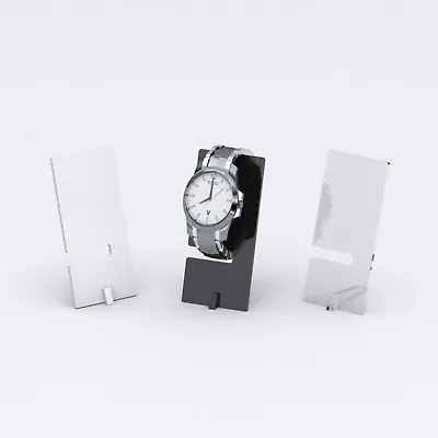 £3.99 • Buy Premium Watch Stand / Bracelet Jewellery Display Stand / Perspex Watch Holder