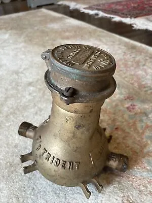 Vintage Brass Water Meter Neptune Trident 5/8” Complete • $150