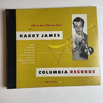 10  78 RPM Set (4) Harry James-All Time Favorites/Columbia Set C-117 • $10