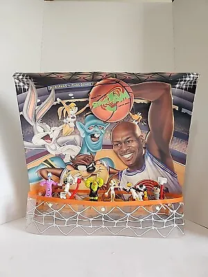Michael Jordan Space Jam Basketball Mcdonalds Happy Meal 8 Toy Display 1996 NBA • $124.50