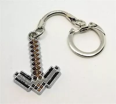 Minecraft Stone Pickaxe Keychain • $5