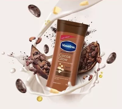 Vaseline Cocoa  Glow Lotion - Contains Pure Cocoa And Shea Butter - 100ml • £10.50