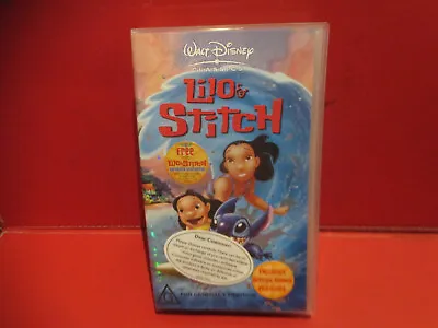 Lilo And Stitch Disney VHS Video Cassette Rare Collectable • $15