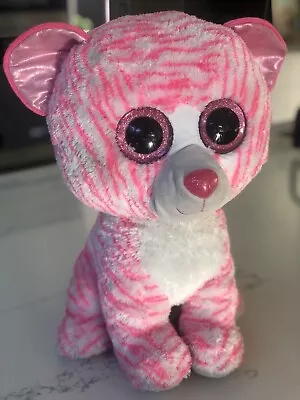 Beanie Boo TY Large 42cm Pink/white - Asia • $24.99