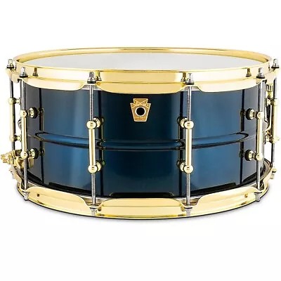 Ludwig BluePhonic Snare Drum 14 X 6.5 In. Midnight Blue Metallic • $699