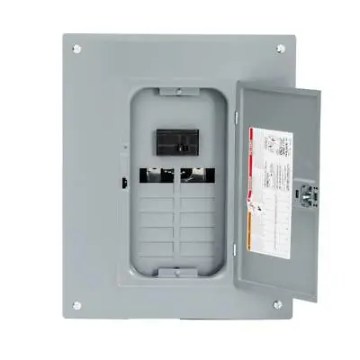 $113.69 • Buy Square D Main Breaker Plug-On Neutral Load Center 100 Amp 12-Space 24-Circuit