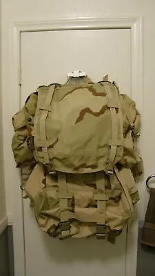 Molle II Large Rucksack DCU Complete W/SustPouches & Sleep SysCarrier All NOS • $300