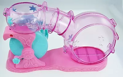 Littlest Pet Shop Habitrail With Hamster Wheel Playset Pink & Blue 7  Long 4.25  • $7.37