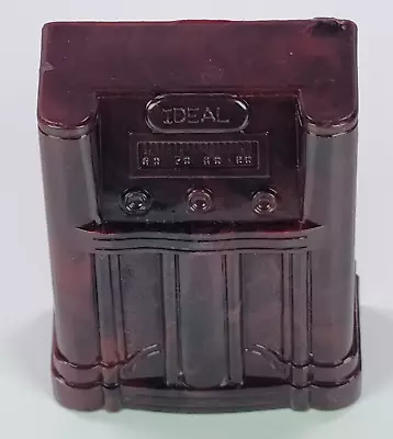 Vintage Ideal RADIO Plastic Dollhouse Furniture Cabinet Standing Style • $5.99